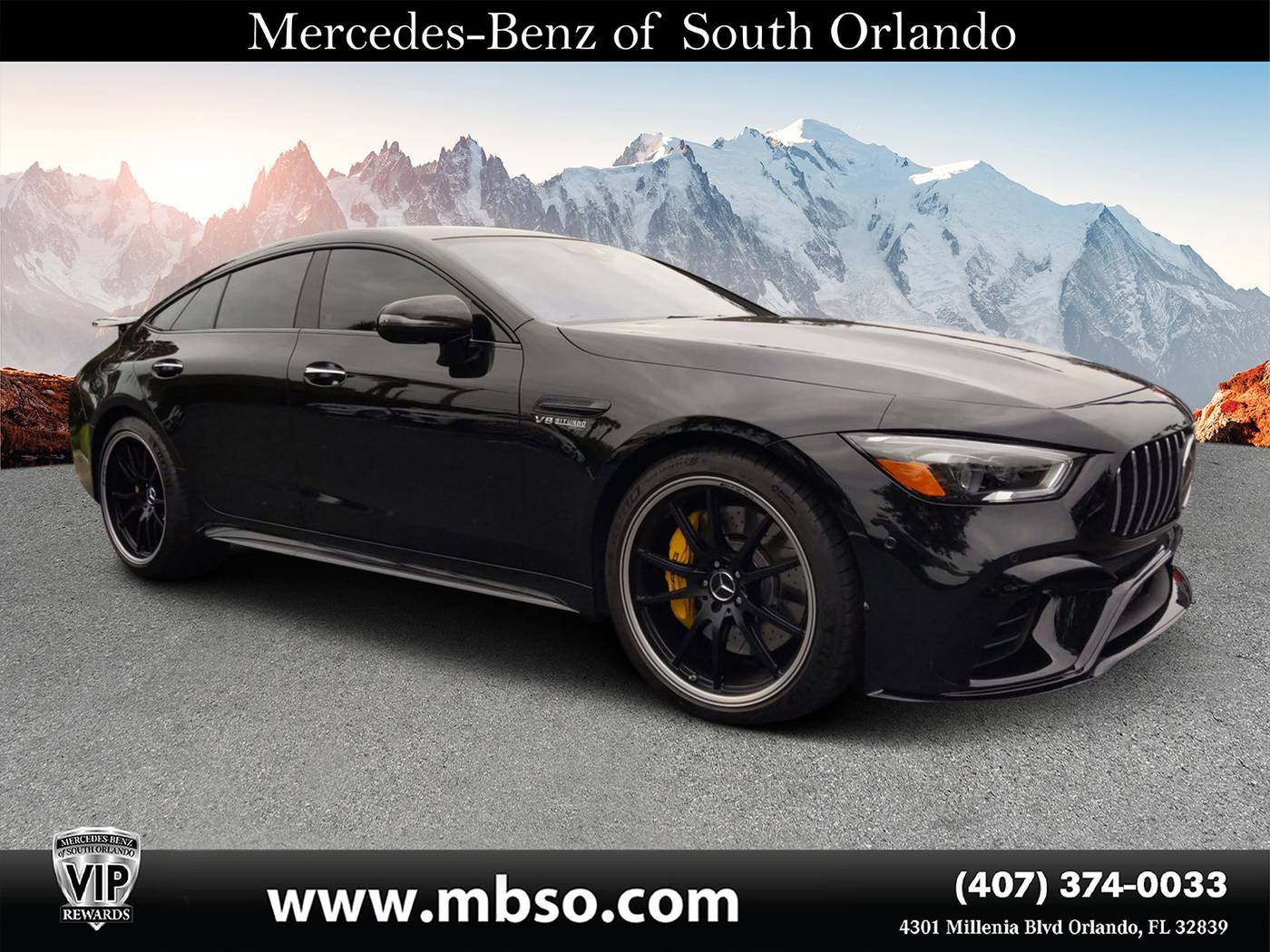 2020 Mercedes-Benz AMG GT AMG GT 63 S — Sedan — 14,627 mi — Orlando, FL