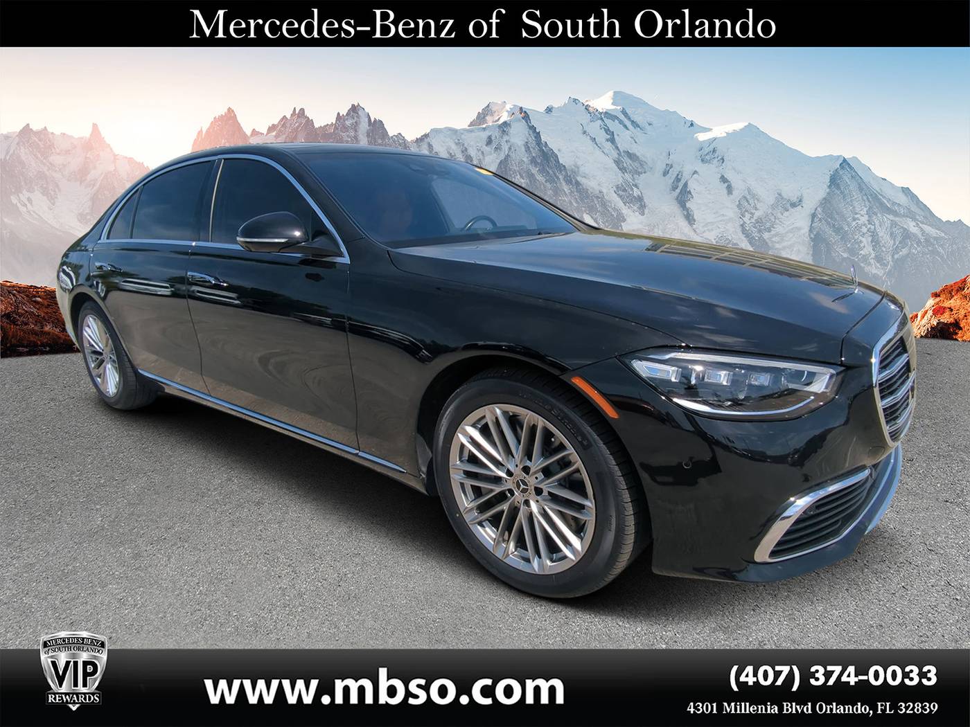 2021 Mercedes-Benz S-Class S 580 — Sedan — 30,672 mi — Orlando, FL