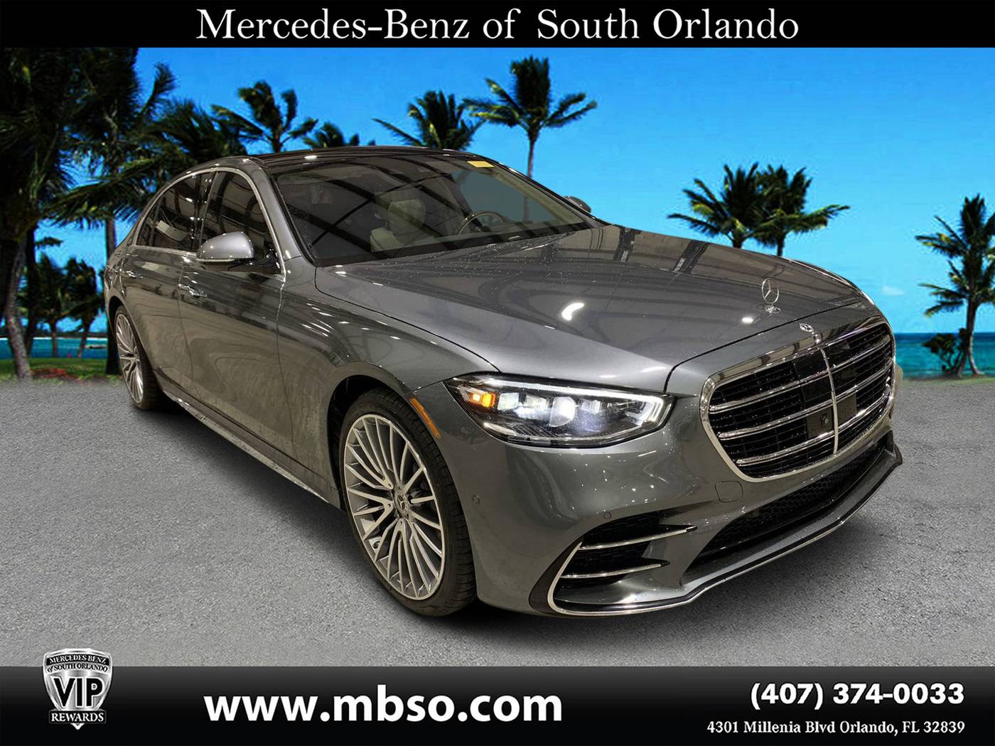 2022 Mercedes-Benz S-Class S 500 — Sedan — 21,532 mi — Orlando, FL