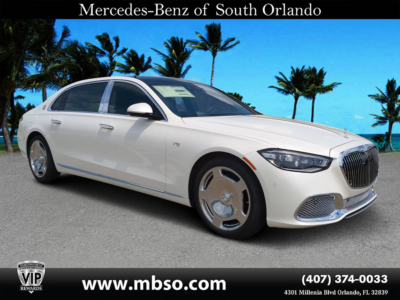 2023 Mercedes-Benz S-Class Maybach S 680 — Sedan — 146 mi — Orlando, FL