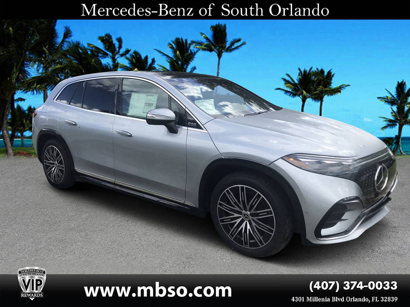 2023 Mercedes-Benz EQS SUV EQS 580 — SUV — 4,800 mi — Orlando, FL