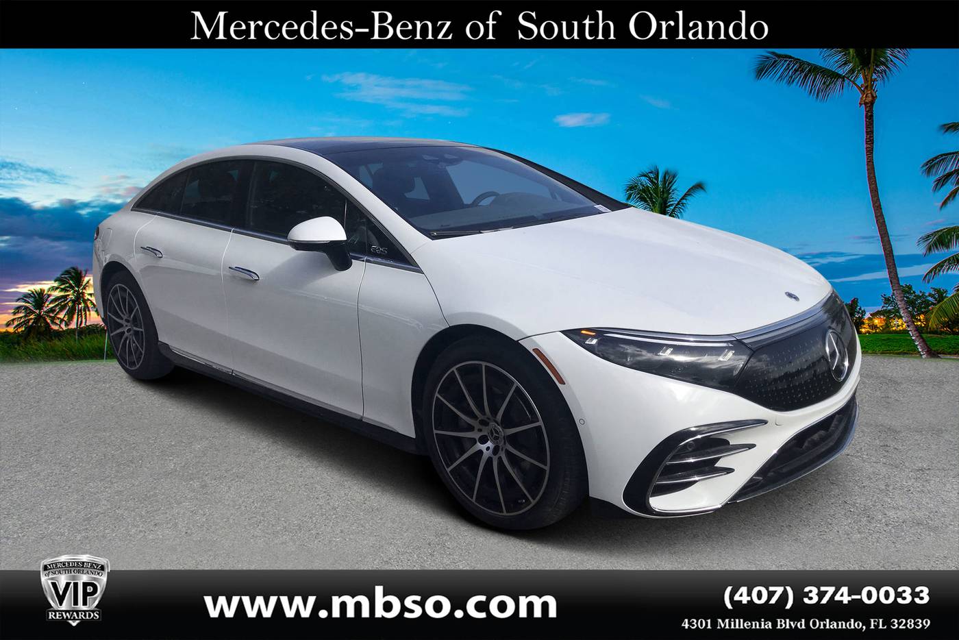 2023 Mercedes-Benz EQS Sedan EQS 580 — Hatchback — 19,743 mi — Orlando, FL