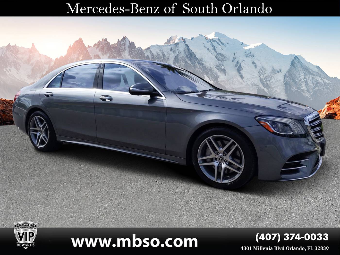 2020 Mercedes-Benz S-Class S 560 — Sedan — 76,750 mi — Orlando, FL