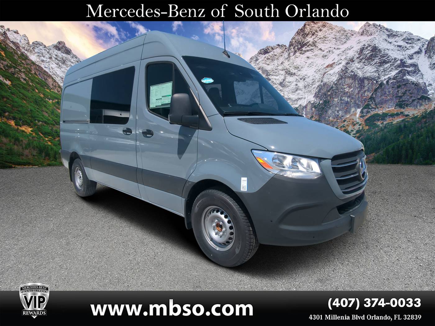 2024 Mercedes-Benz Sprinter Crew Van 2500 — Cargo Van — 21 mi — Orlando, FL
