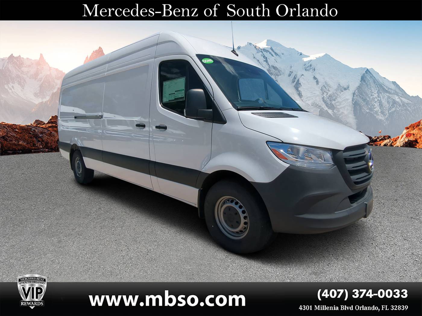 2024 Mercedes-Benz Sprinter Cargo Van 2500 — Cargo Van — 25 mi — Orlando, FL