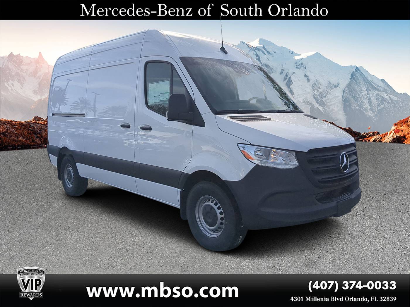 2024 Mercedes-Benz Sprinter Cargo Van 2500 — Cargo Van — 16 mi — Orlando, FL