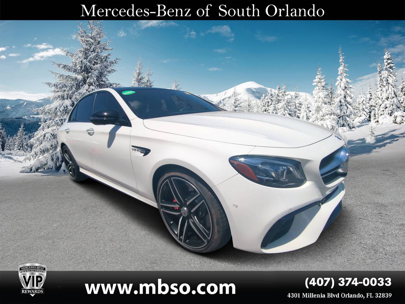 2019 Mercedes-Benz E-Class AMG E 63 S — Sedan — 7,207 mi — Orlando, FL