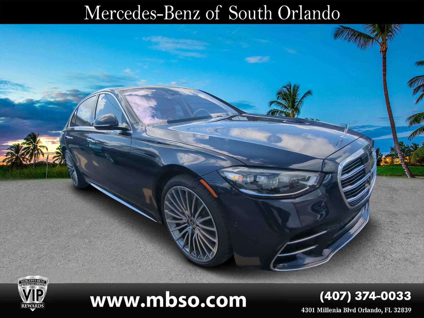 2022 Mercedes-Benz S-Class S 580 — Sedan — 14,121 mi — Orlando, FL
