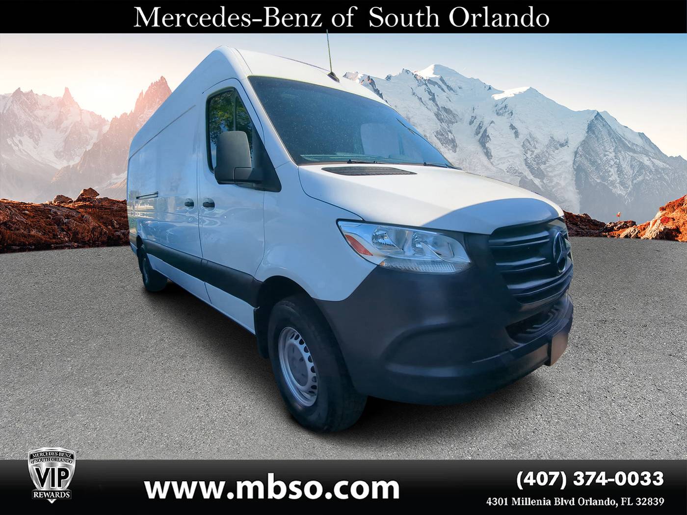 2019 Mercedes-Benz Sprinter Cargo Van 2500 — Cargo Van — 96,300 mi — Orlando, FL