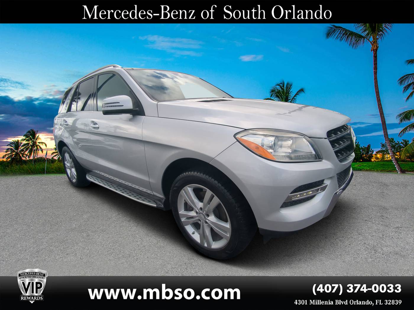 2015 Mercedes-Benz M-Class ML 350 — SUV — 77,841 mi — Orlando, FL
