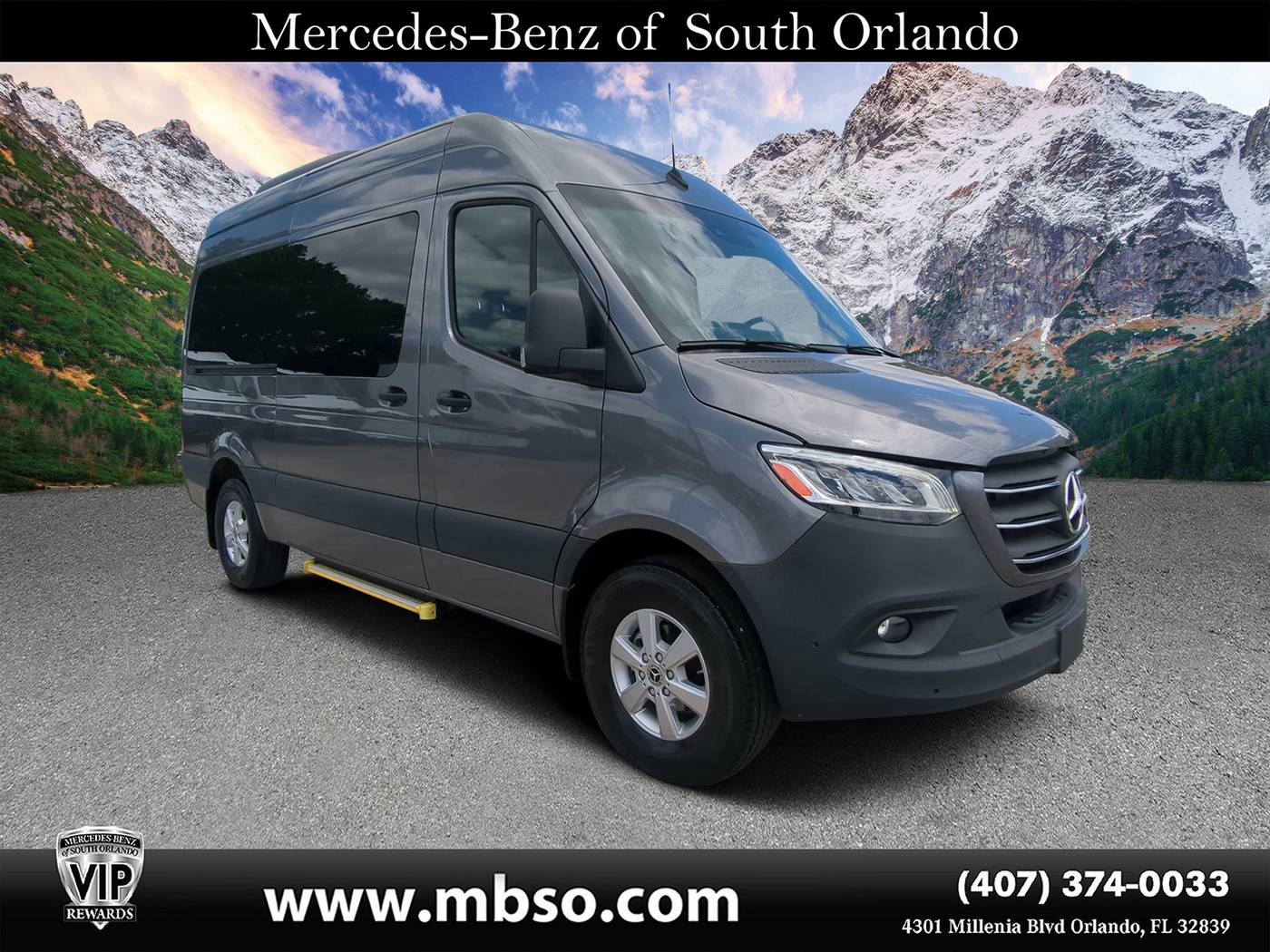 2023 Mercedes-Benz Sprinter Passenger Van 2500 — Passenger Van — 3,087 mi — Orlando, FL