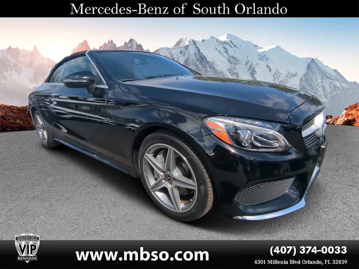 2018 Mercedes-Benz C-Class C 300 — Convertible — 46,003 mi — Orlando, FL