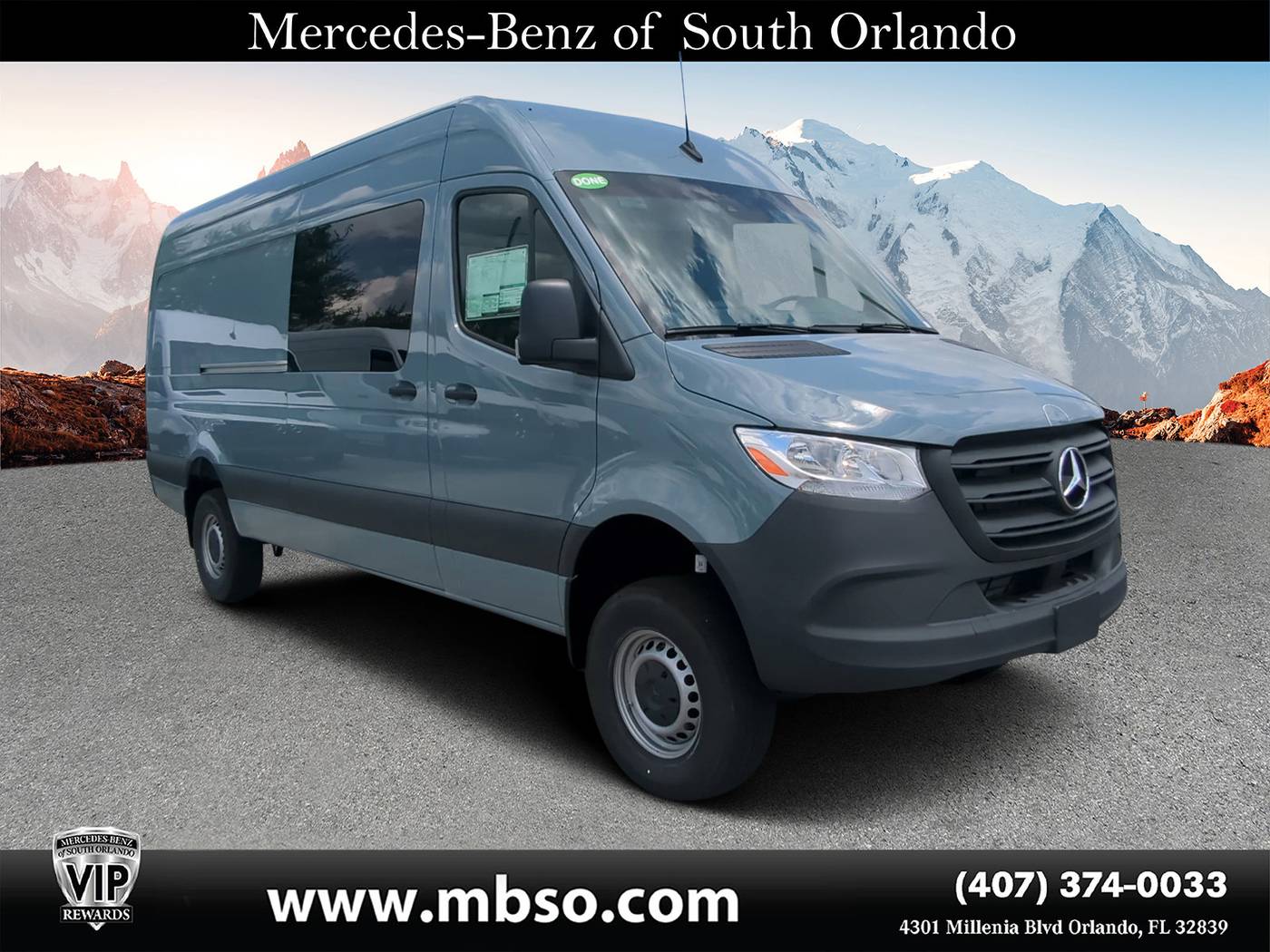 2024 Mercedes-Benz Sprinter Crew Van 2500 — Cargo Van — 32 mi — Orlando, FL