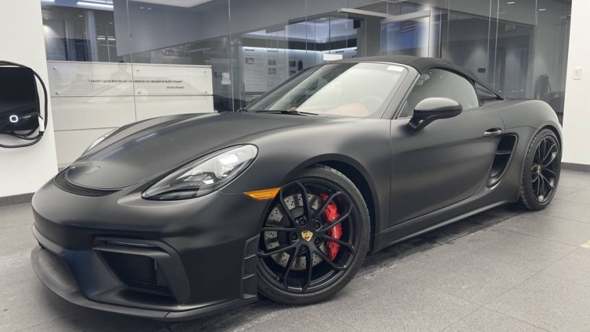 2021 Porsche 718 Boxster Spyder — Convertible — 5,078 mi — Okemos, MI