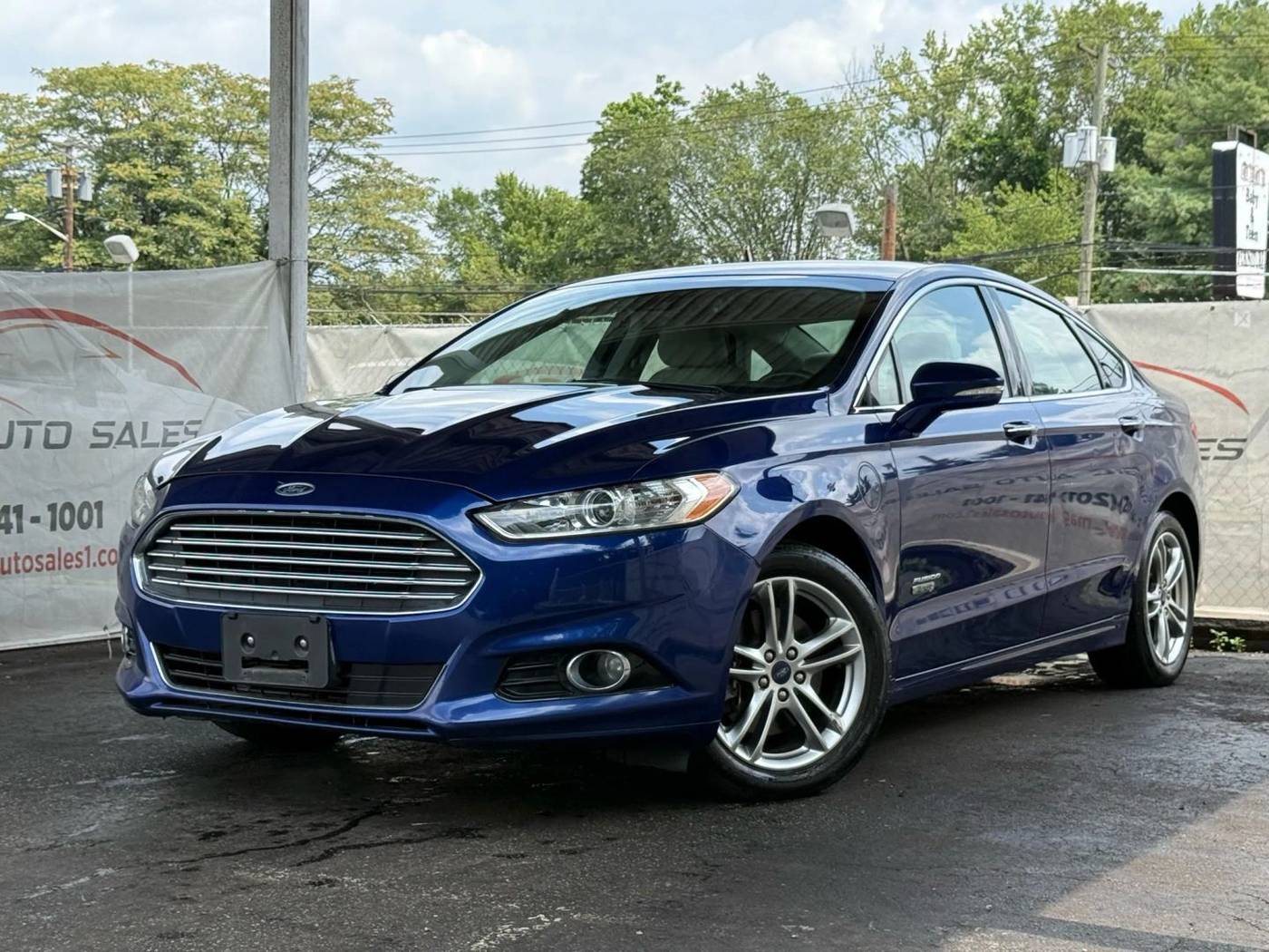 2015 Ford Fusion Energi Titanium — Sedan — 90,113 mi — Little Ferry, NJ