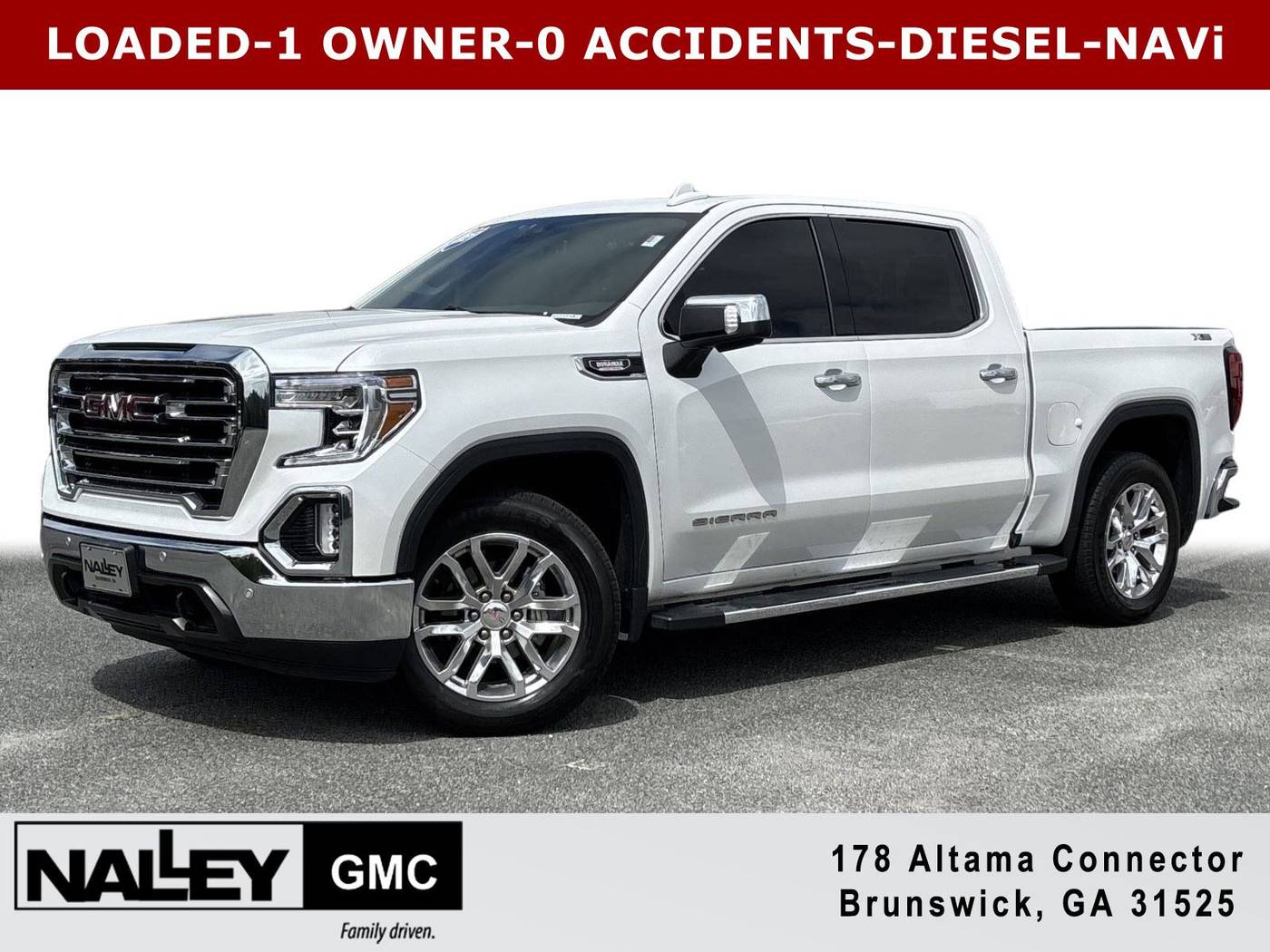 2021 GMC Sierra 1500 SLT — Pickup Truck — 59,598 mi — Brunswick, GA