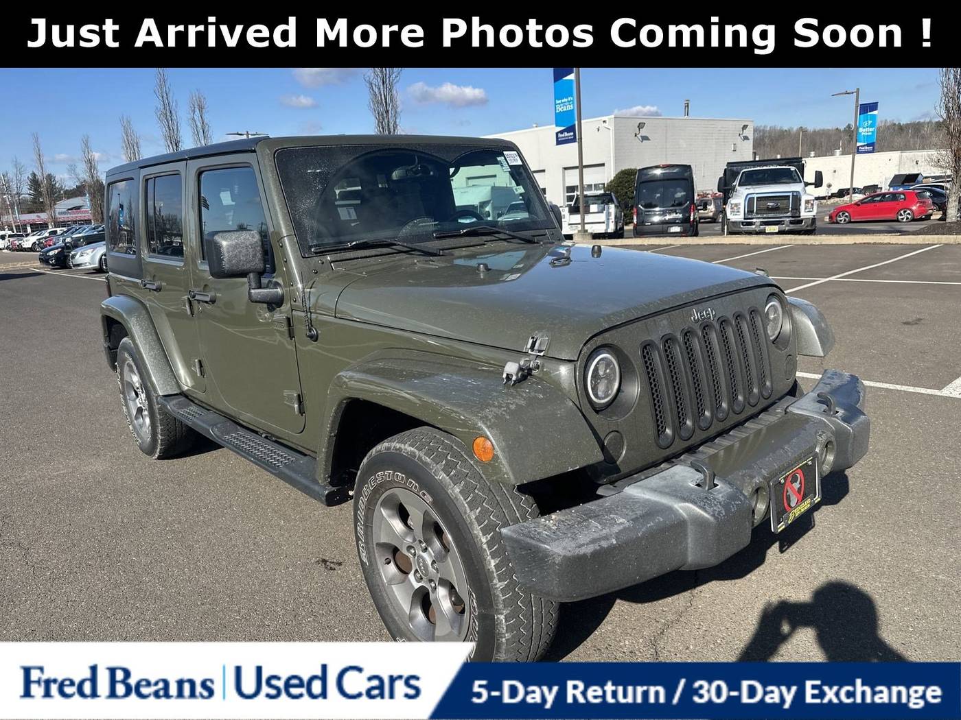 2016 Jeep Wrangler Sahara — SUV — 53,337 mi — Doylestown, PA