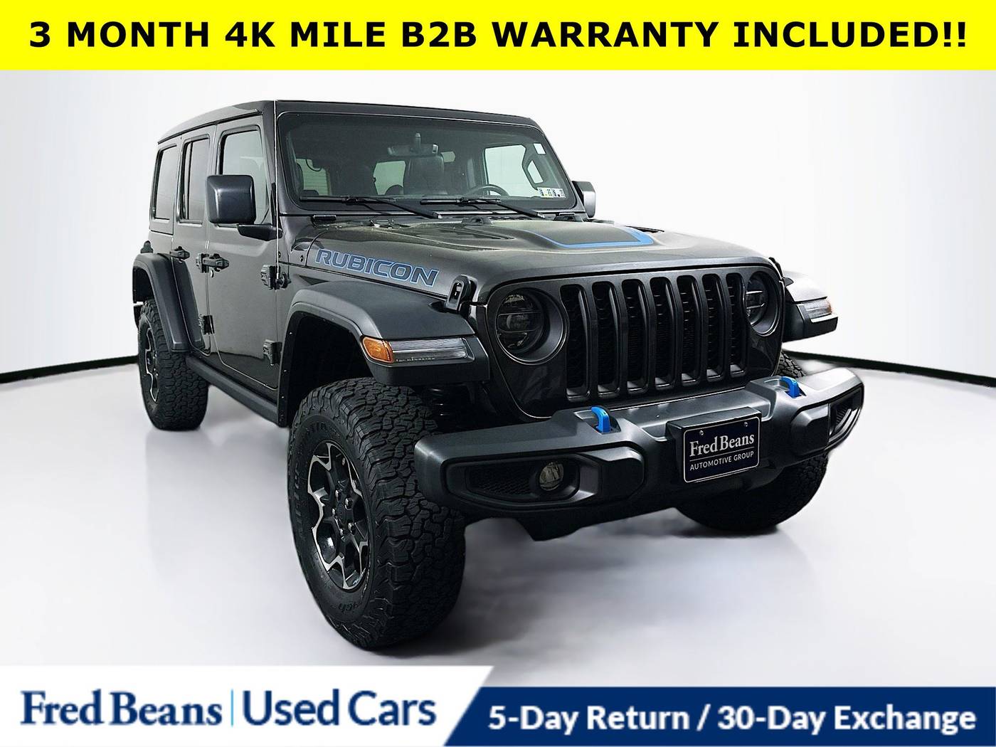 2021 Jeep Wrangler Rubicon 4xe — SUV — 30,650 mi — Doylestown, PA