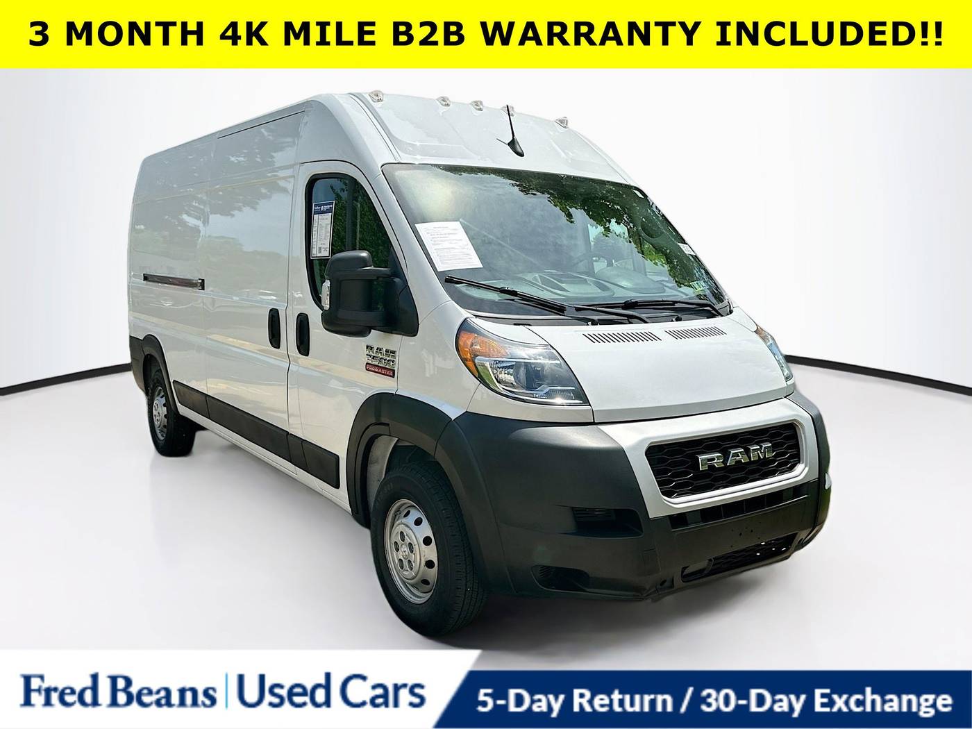 2022 Ram ProMaster Cargo Van 2500 — Cargo Van — 33,633 mi — Doylestown, PA