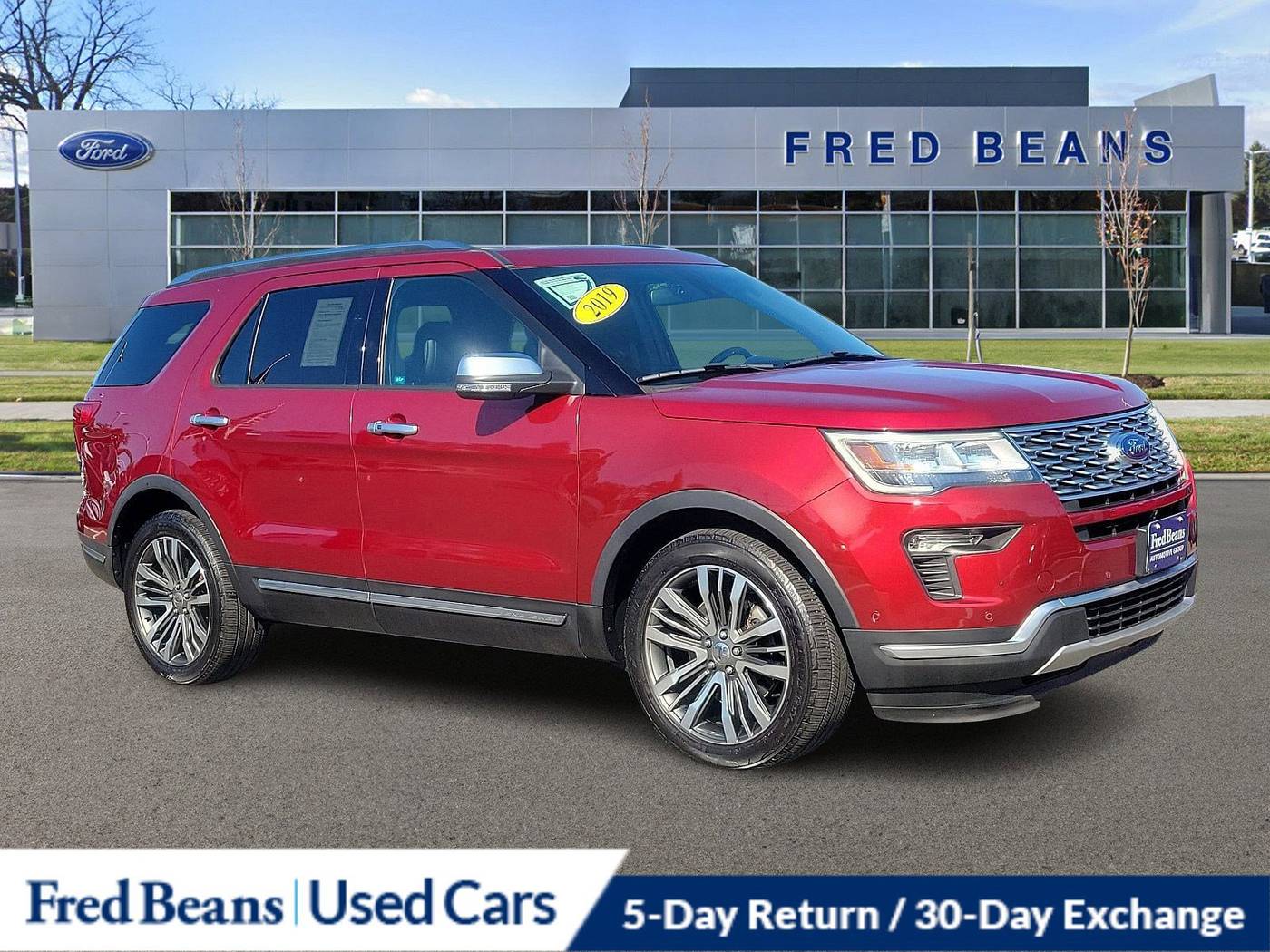 2019 Ford Explorer Platinum — SUV — 50,617 mi — Langhorne, PA