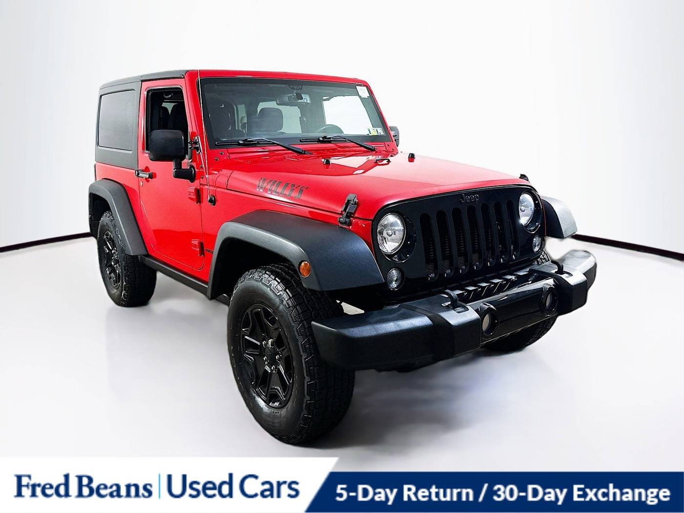 2015 Jeep Wrangler Willys Wheeler — SUV — 43,661 mi — Langhorne, PA