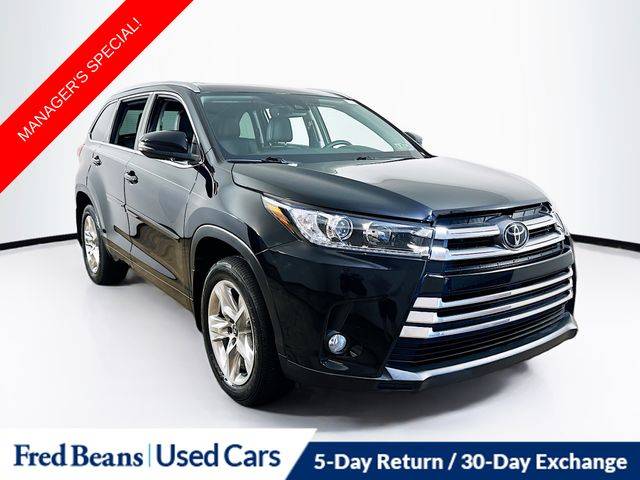 2018 Toyota Highlander Limited — SUV — 33,297 mi — Langhorne, PA
