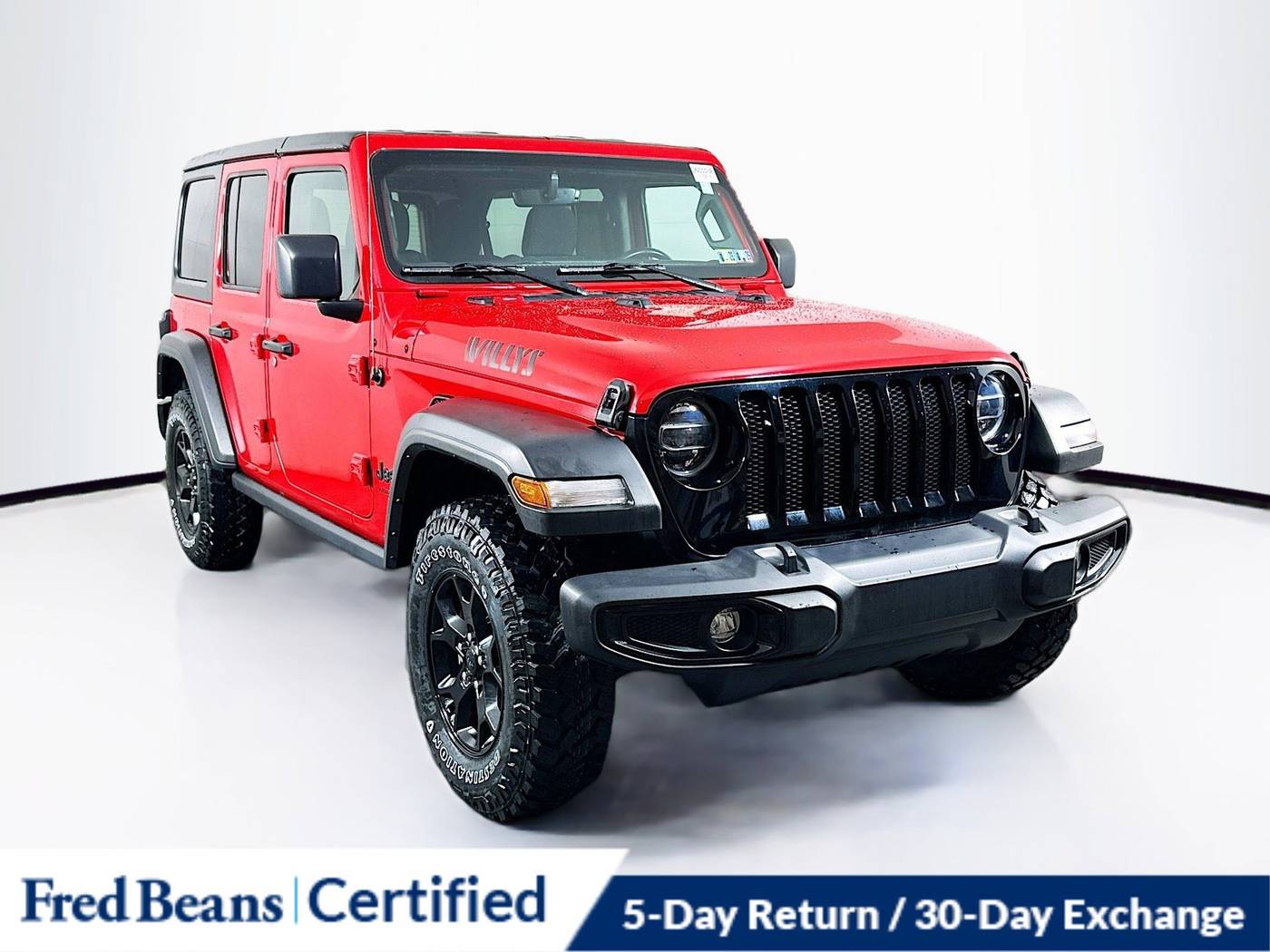 2021 Jeep Wrangler Willys — SUV — 31,116 mi — Doylestown, PA