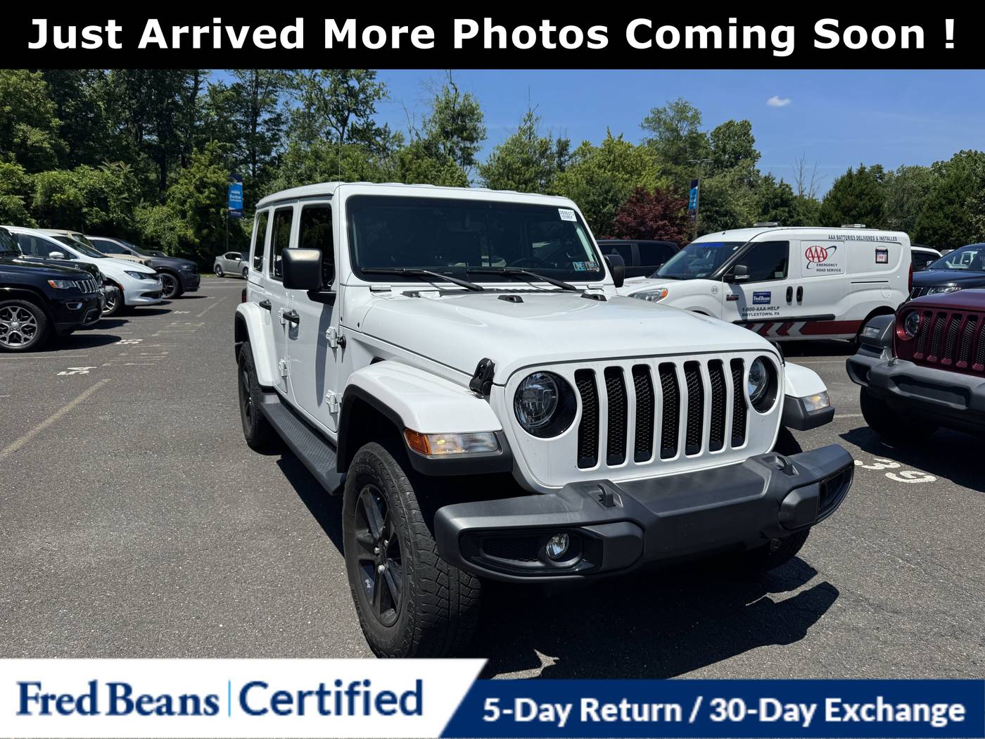 2021 Jeep Wrangler Sahara Altitude — SUV — 37,945 mi — Doylestown, PA