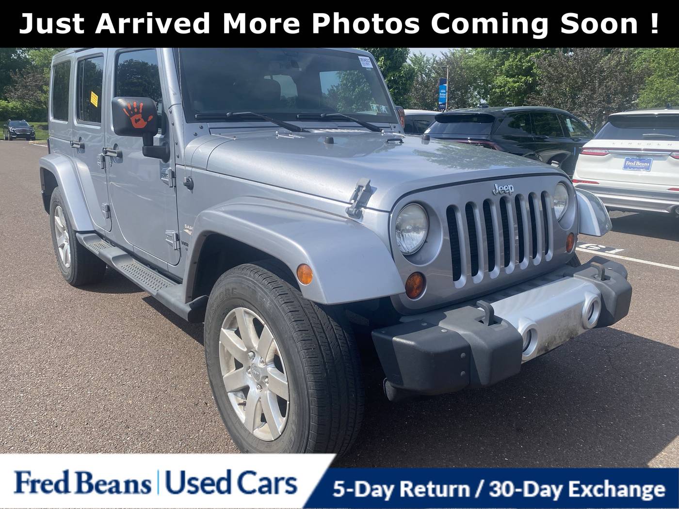 2013 Jeep Wrangler Sahara — SUV — 77,299 mi — Doylestown, PA