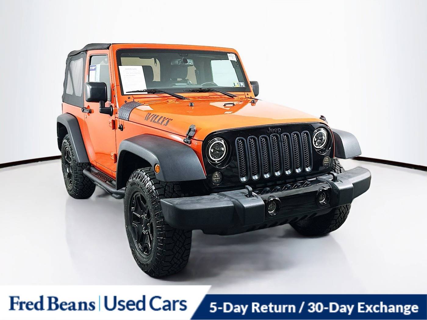 2015 Jeep Wrangler Willys Wheeler — SUV — 49,932 mi — Doylestown, PA