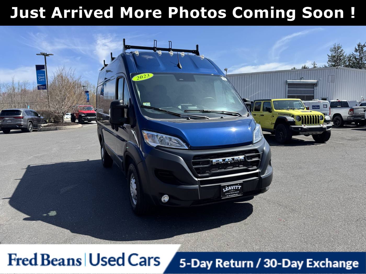 2023 Ram ProMaster Cargo Van 2500 — Cargo Van — 2,160 mi — Doylestown, PA