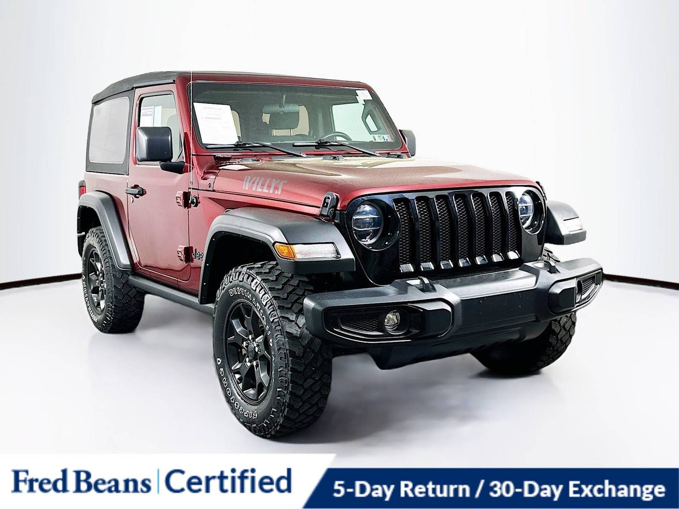 2021 Jeep Wrangler Willys — SUV — 49,464 mi — Doylestown, PA