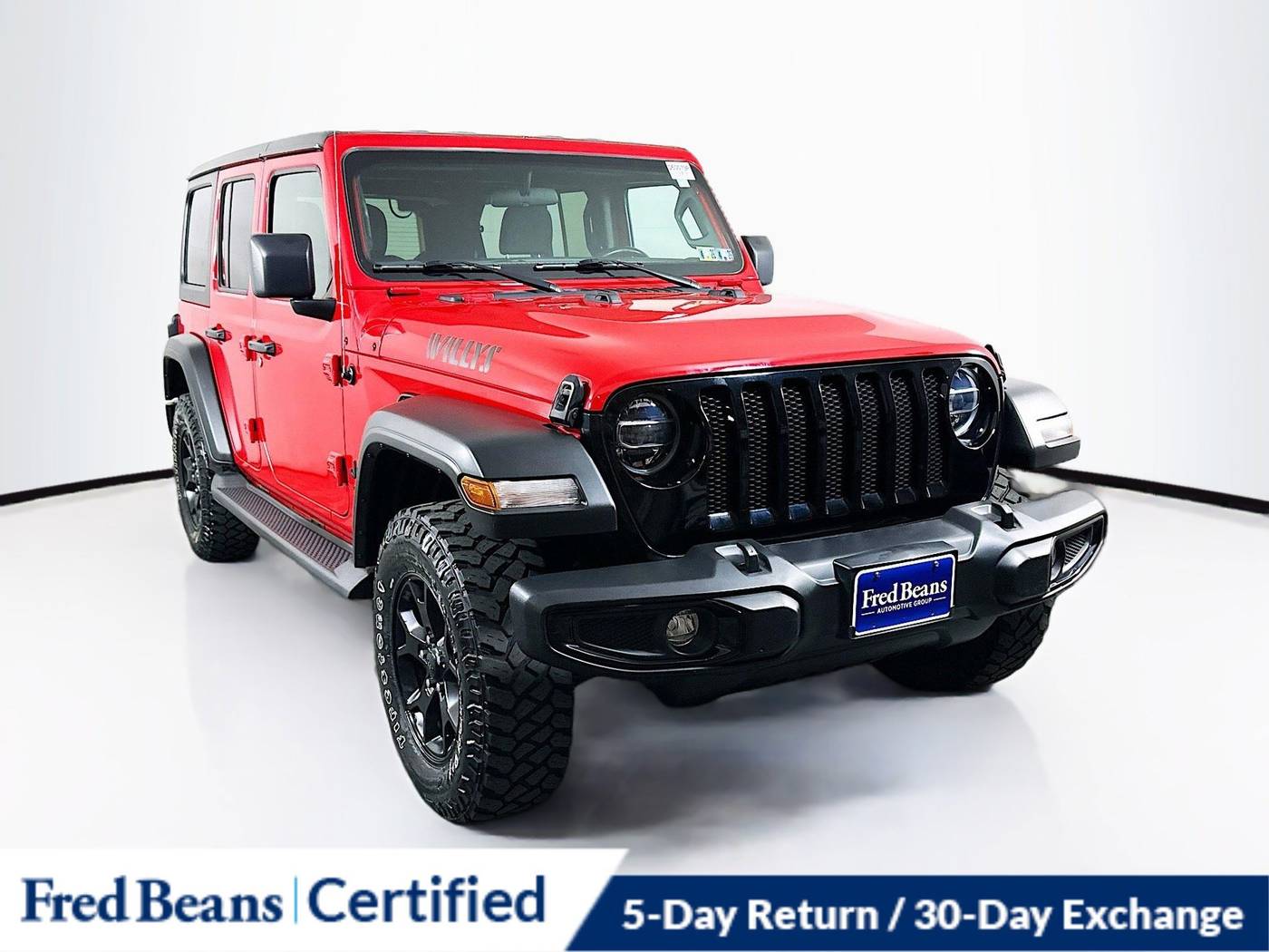 2021 Jeep Wrangler Willys — SUV — 48,710 mi — Doylestown, PA