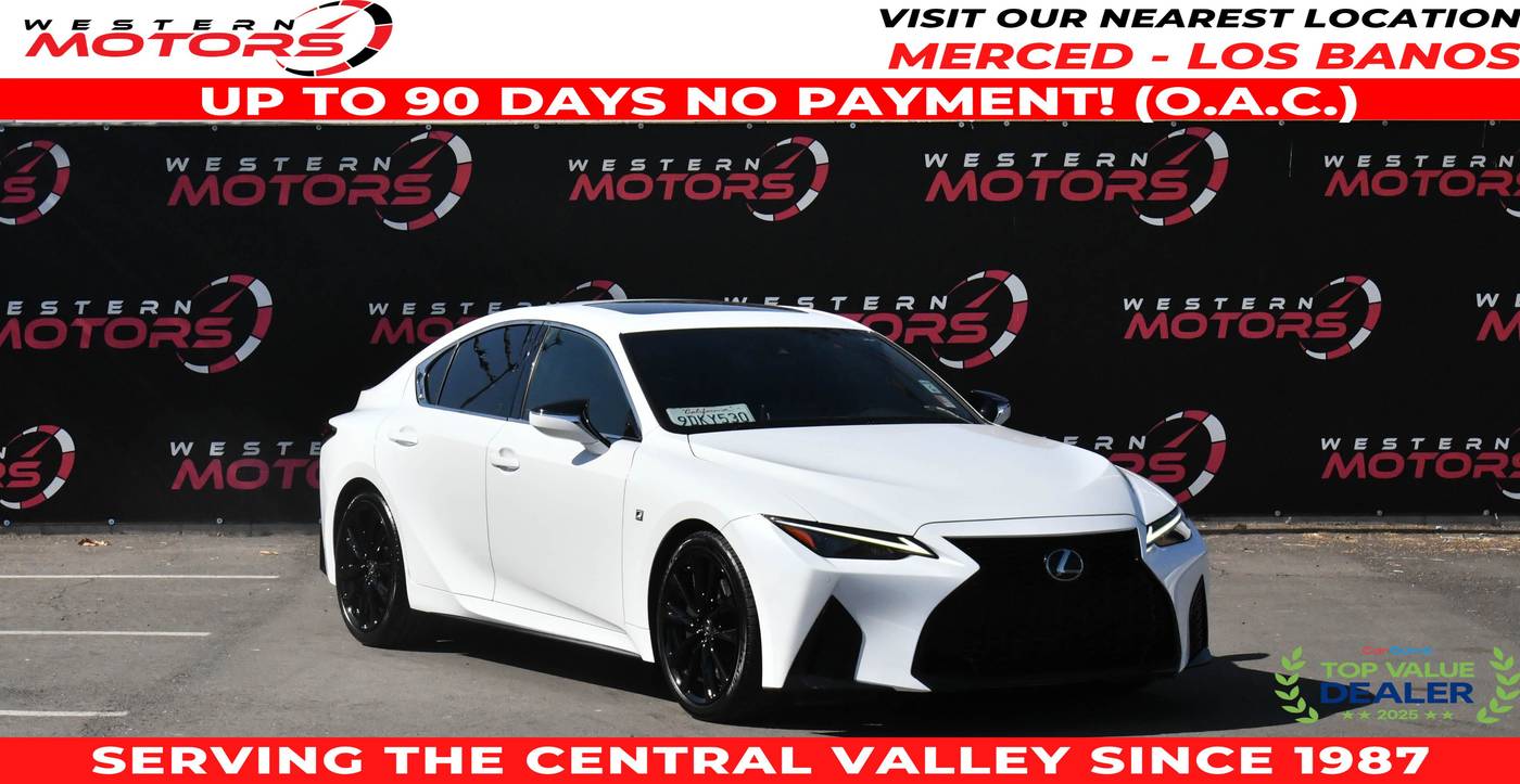 2022 Lexus IS IS 350 F SPORT — Sedan — 37,414 mi — Los Banos, CA