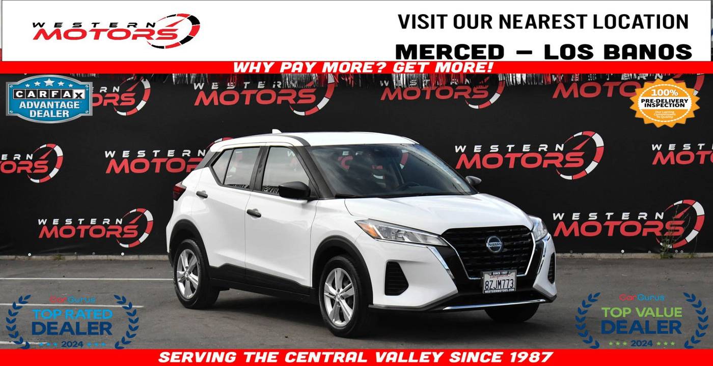 2021 Nissan Kicks S — SUV — 58,775 mi — Los Banos, CA