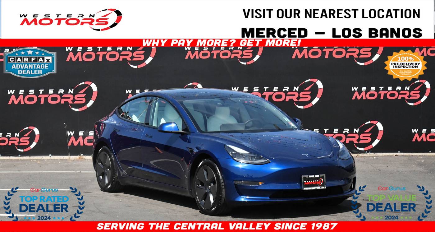 2021 Tesla Model 3 Long Range — Sedan — 22,863 mi — Los Banos, CA