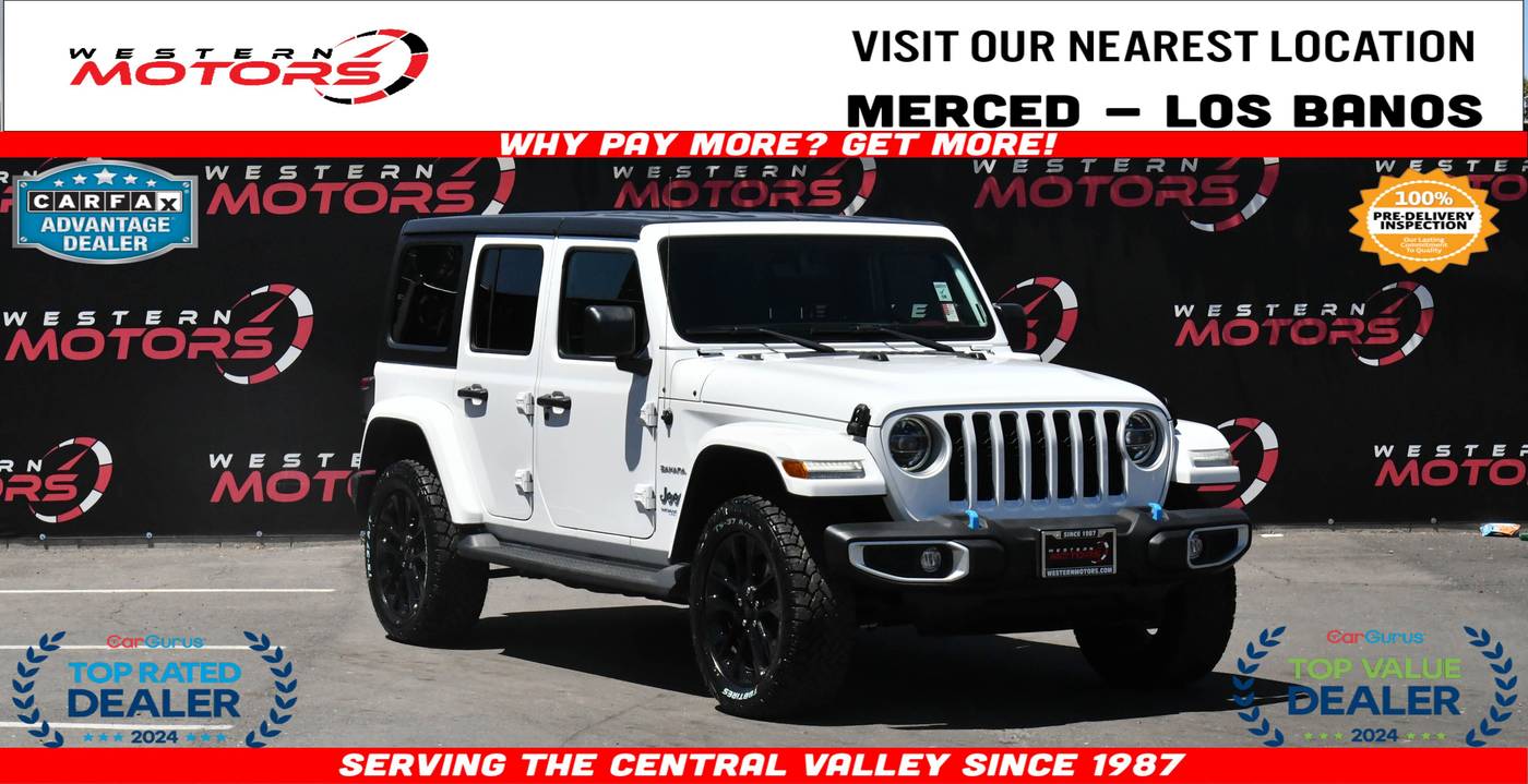 2022 Jeep Wrangler Sahara 4xe — SUV — 18,709 mi — Los Banos, CA