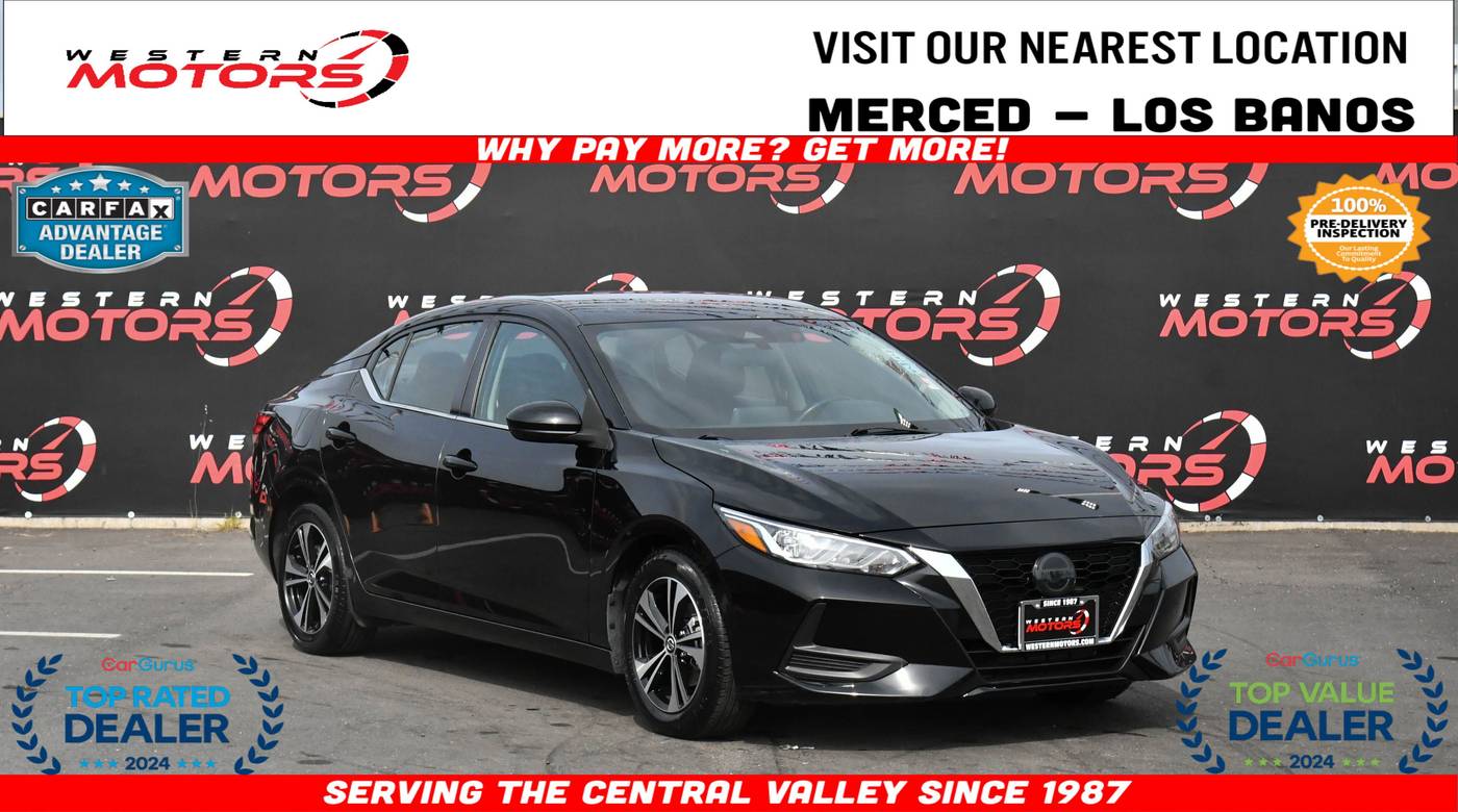 2022 Nissan Sentra SV — Sedan — 47,723 mi — Los Banos, CA