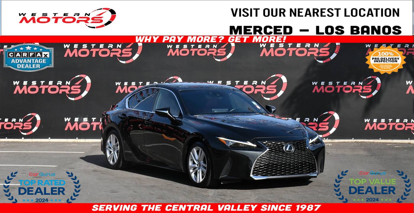 2021 Lexus IS IS 300 — Sedan — 25,716 mi — Los Banos, CA