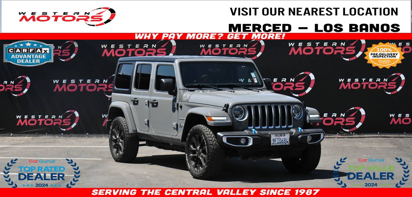 2023 Jeep Wrangler Sahara 4xe — SUV — 48,774 mi — Los Banos, CA