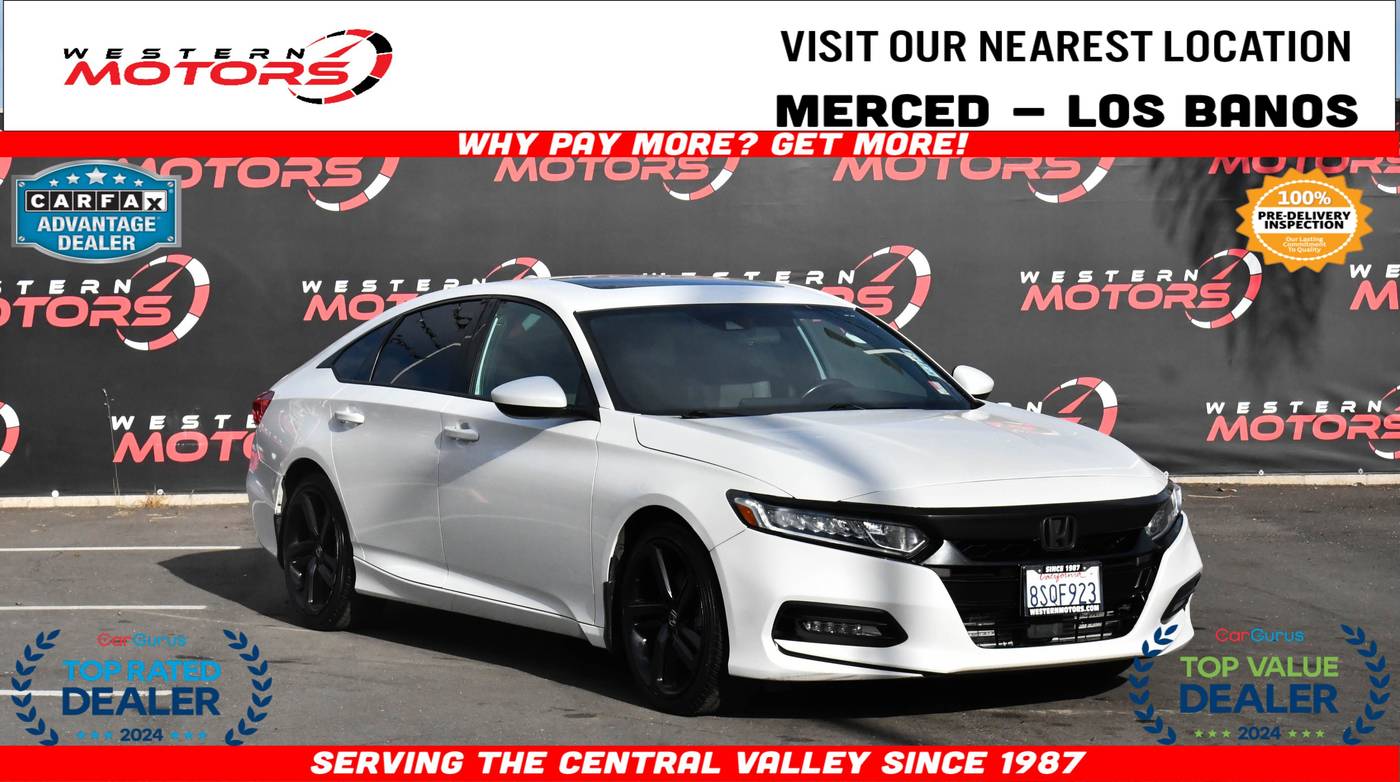 2020 Honda Accord Sport — Sedan — 67,600 mi — Los Banos, CA