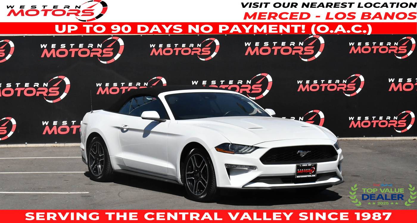 2023 Ford Mustang EcoBoost Premium — Convertible — 55,427 mi — Los Banos, CA