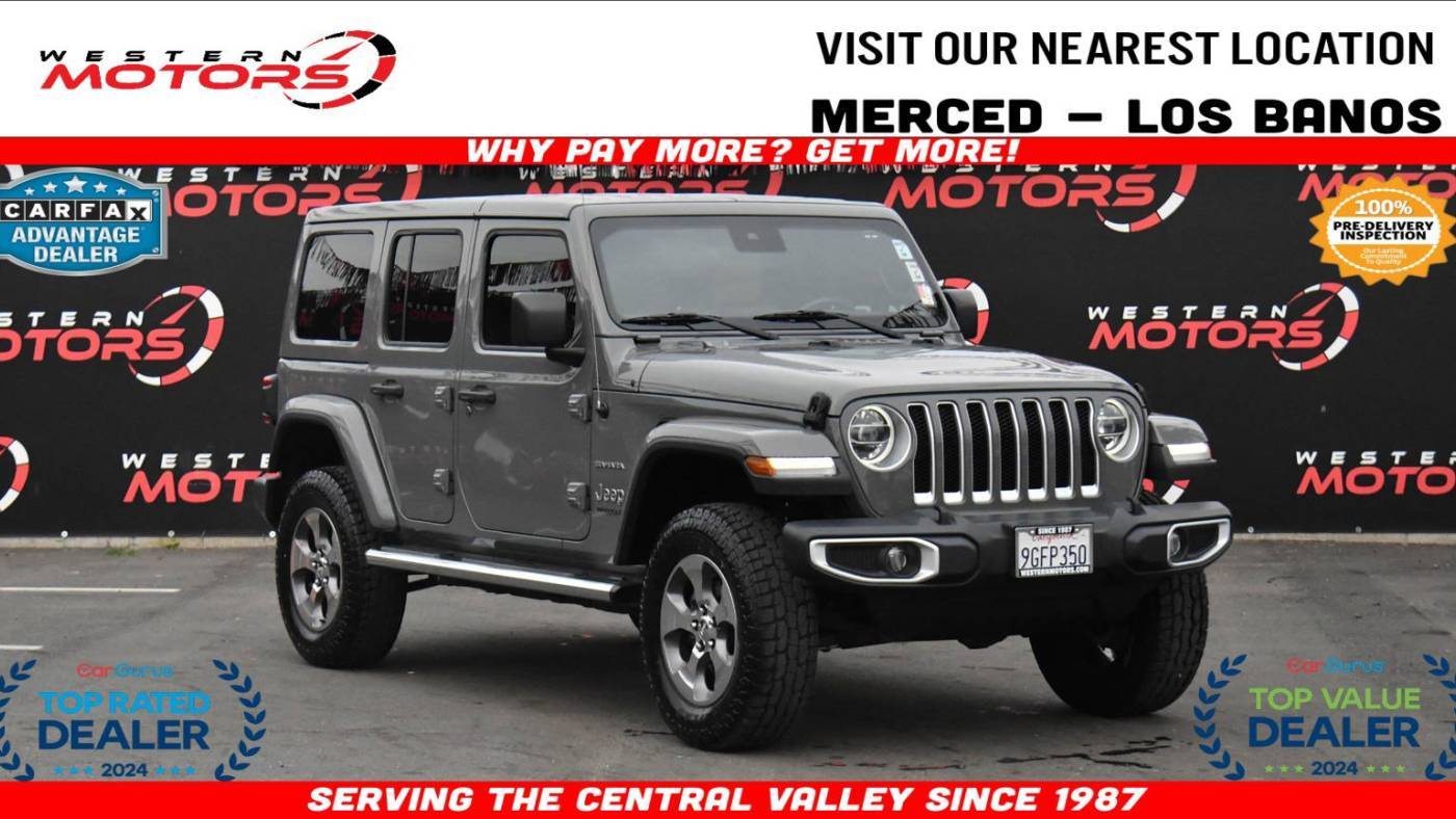 2019 Jeep Wrangler Sahara — SUV — 51,748 mi — Los Banos, CA