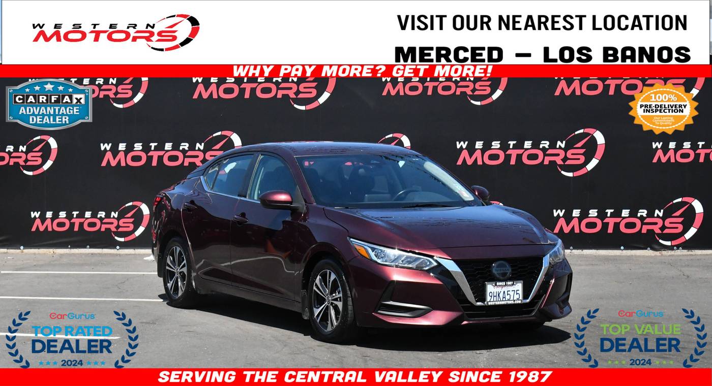 2023 Nissan Sentra SV — Sedan — 41,608 mi — Los Banos, CA