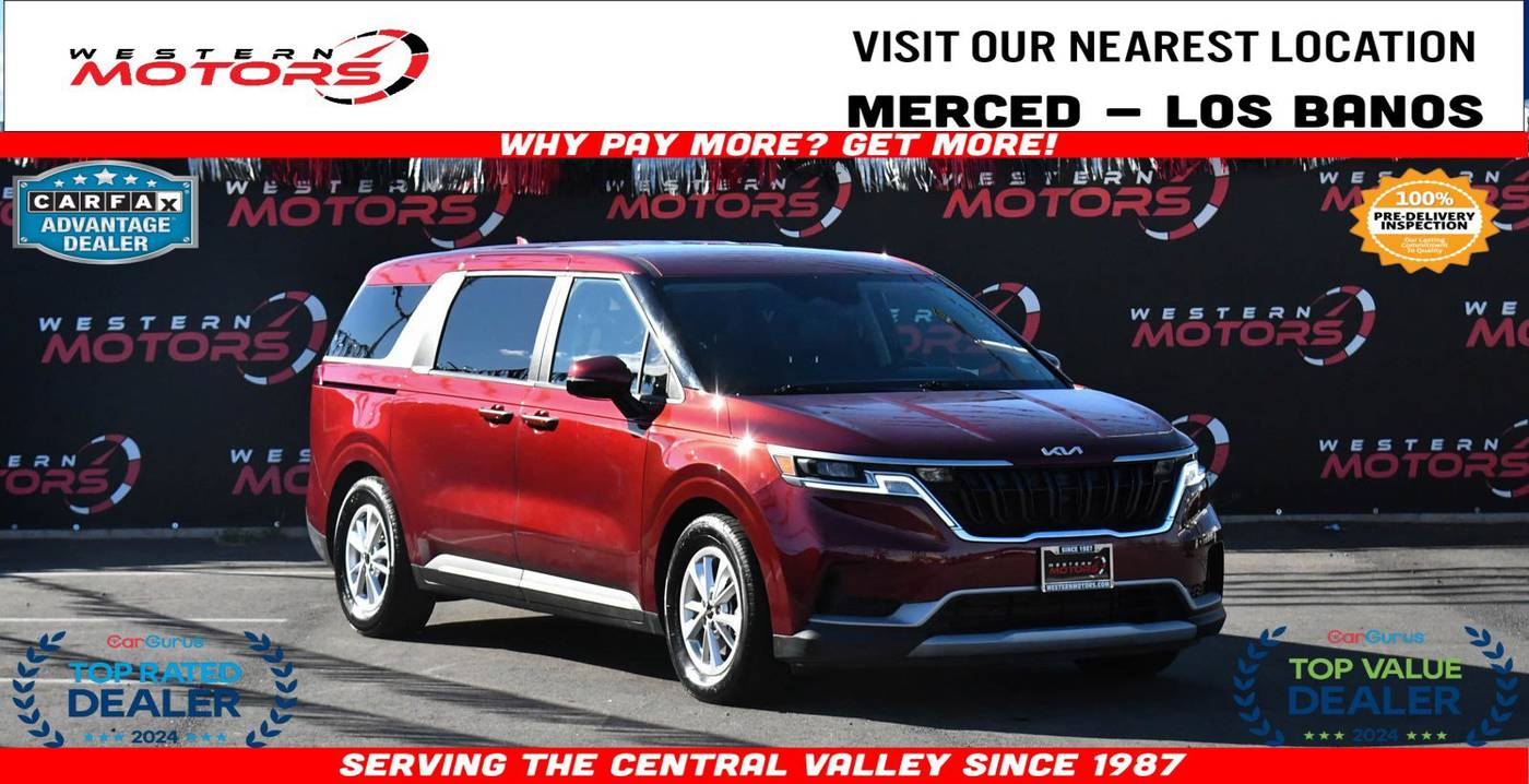 2022 Kia Carnival LXS — Minivan — 62,759 mi — Los Banos, CA