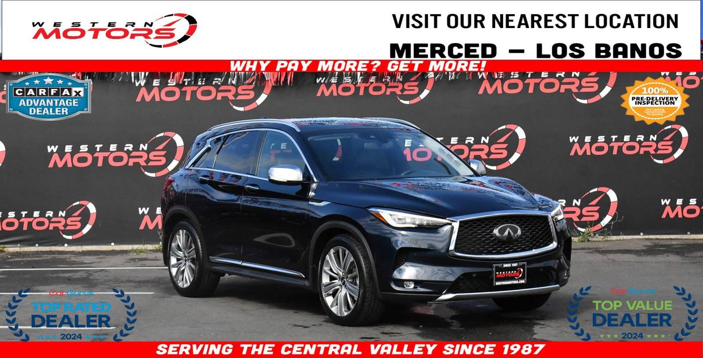 2021 INFINITI QX50 SENSORY — SUV — 47,077 mi — Los Banos, CA