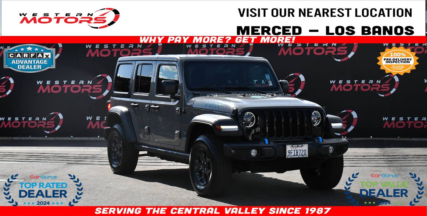 2023 Jeep Wrangler 4xe — SUV — 32,716 mi — Los Banos, CA
