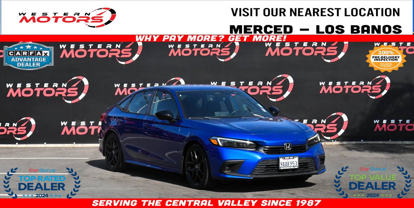 2022 Honda Civic Sport — Sedan — 50,522 mi — Los Banos, CA