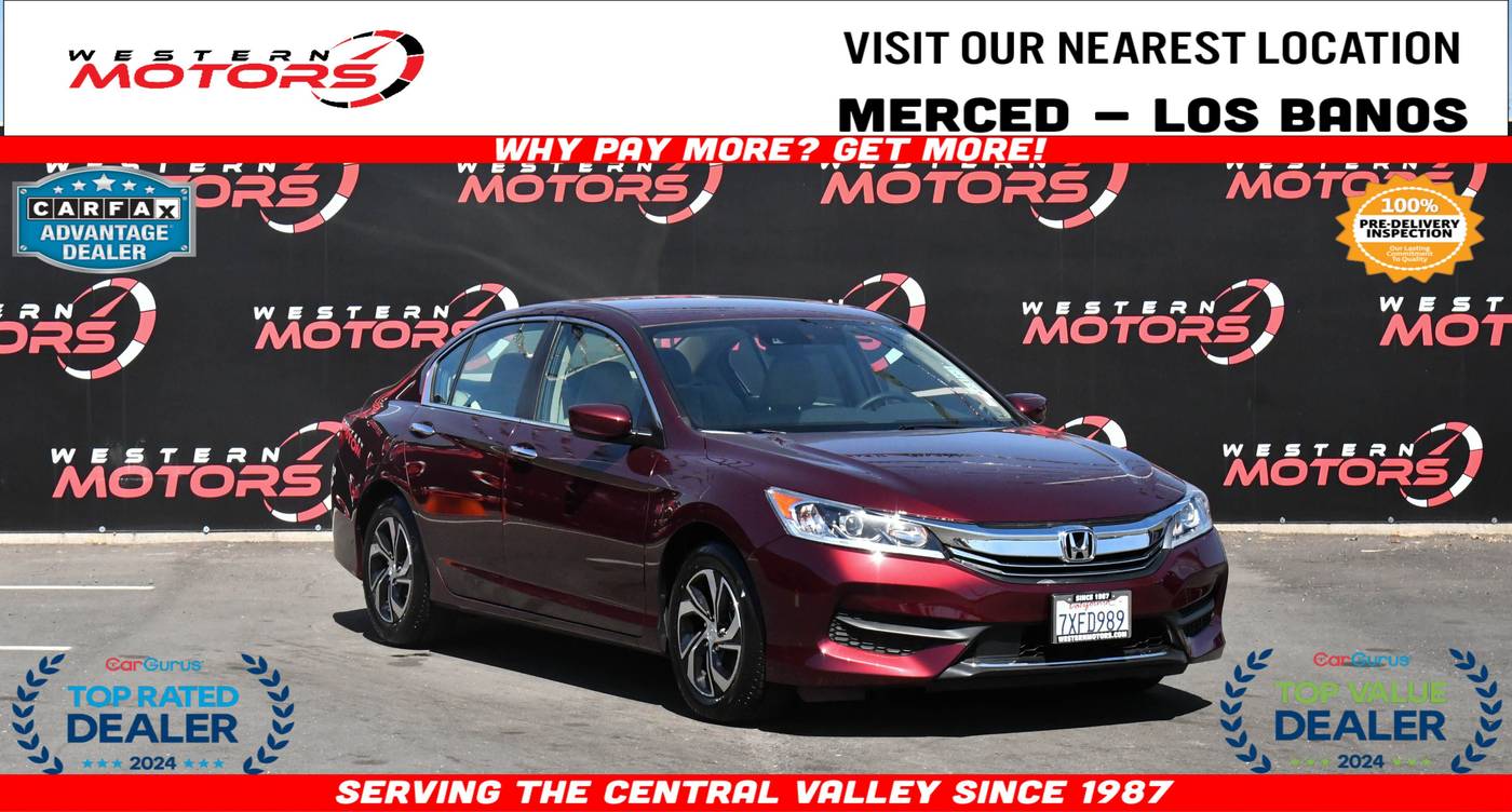 2017 Honda Accord LX — Sedan — 64,782 mi — Los Banos, CA
