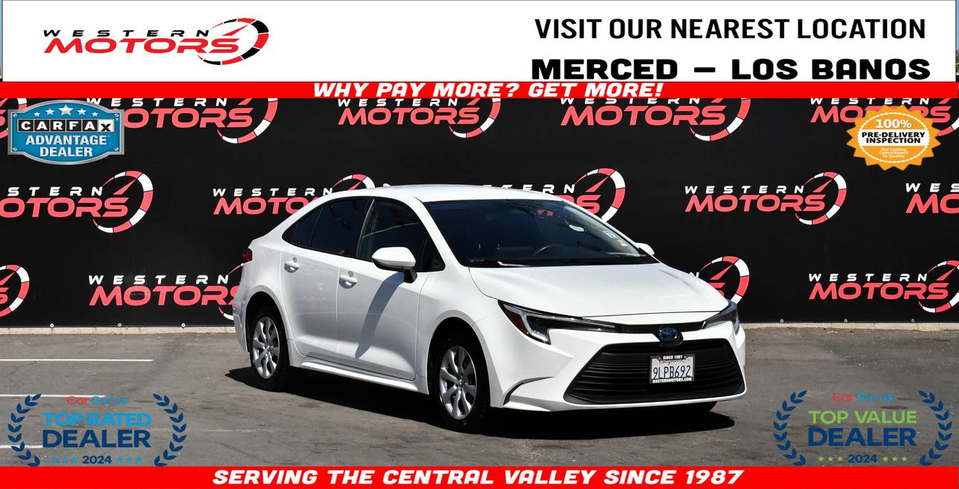 2024 Toyota Corolla Hybrid LE — Sedan — 50,515 mi — Los Banos, CA